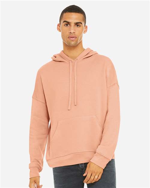 Unisex Sponge Fleece Drop Shoulder Hoodie Sweatshirt