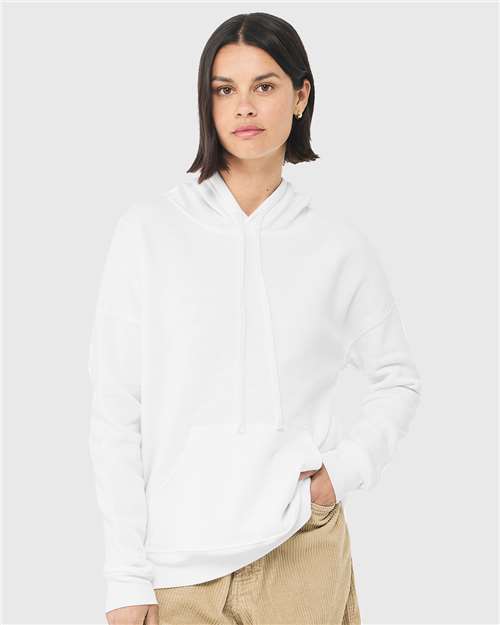 Unisex Sponge Fleece Drop Shoulder Hoodie Sweatshirt
