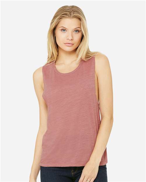 Women's Flowy Scoop Muscle Tank - 2XL