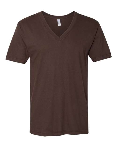 Unisex Fine Jersey V-Neck Tee