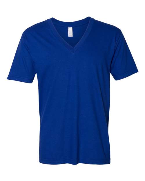 Unisex Fine Jersey V-Neck Tee