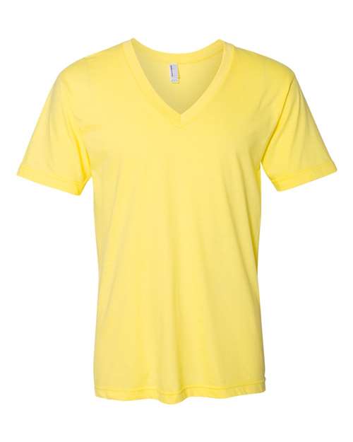 Unisex Fine Jersey V-Neck Tee