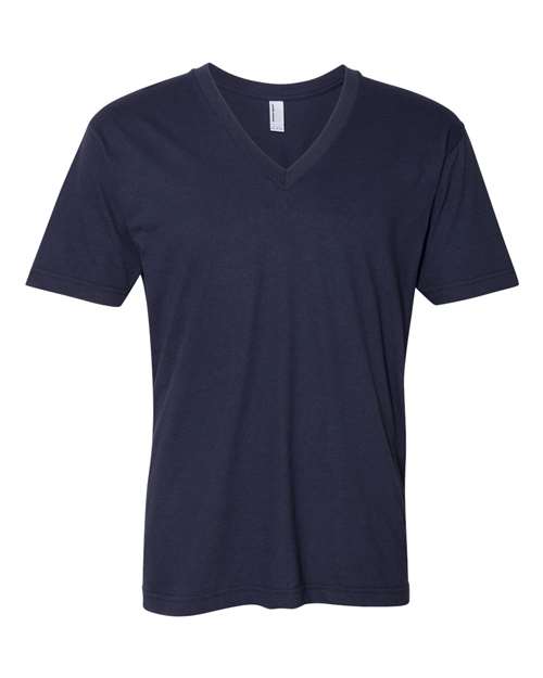 Unisex Fine Jersey V-Neck Tee