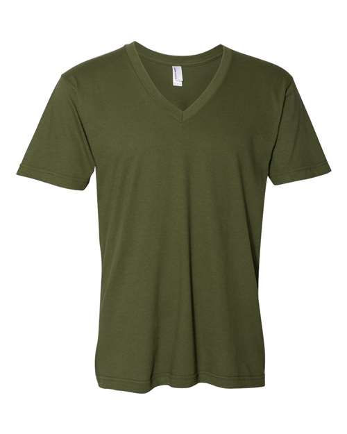 Unisex Fine Jersey V-Neck Tee