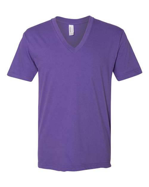 Unisex Fine Jersey V-Neck Tee