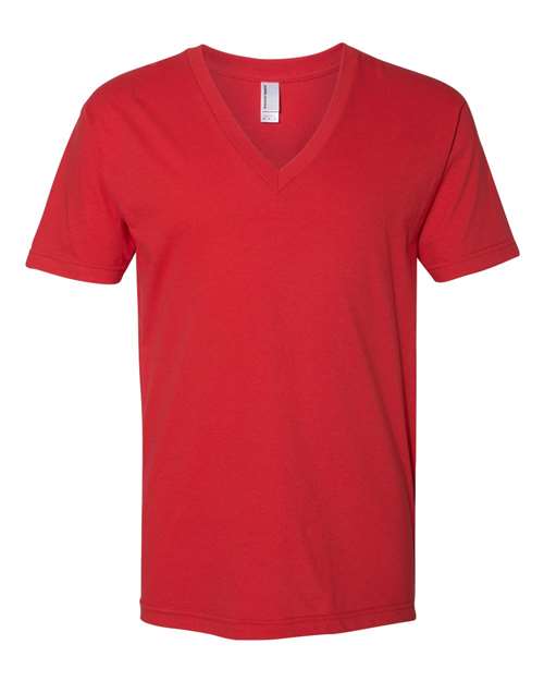 Unisex Fine Jersey V-Neck Tee