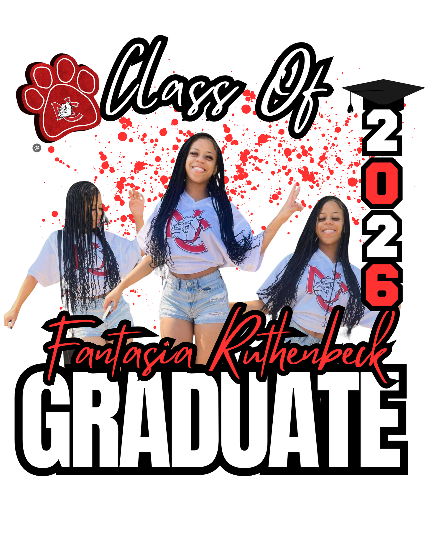 Graduation T-shirt 9 Custom Design