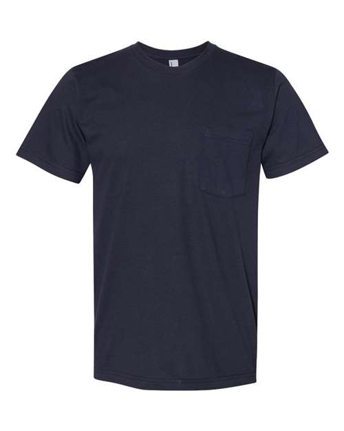Unisex Fine Jersey Pocket Tee
