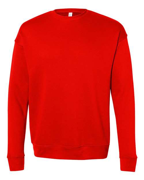 Unisex Sponge Fleece Drop Shoulder Crewneck Sweatshirt - L