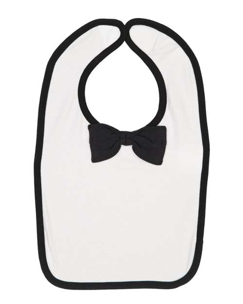 Infant Baby Rib Bow Tie Bib 1002