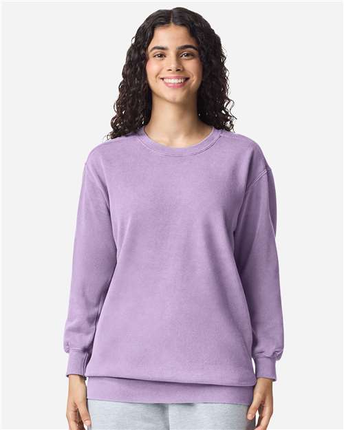 Unisex Garment-Dyed Crewneck Sweatshirt - L