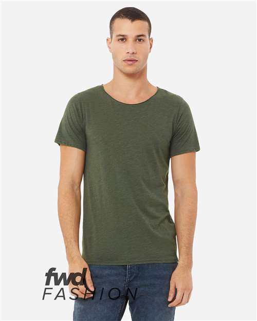 Unisex FWD Fashion Triblend Raw Neck Tee 3414