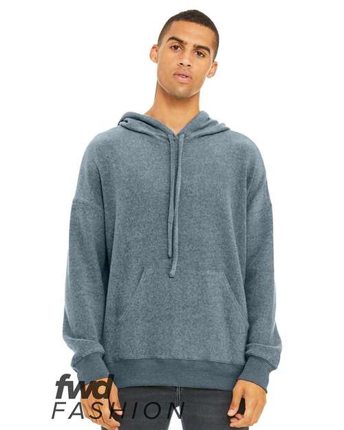 Unisex FWD Fashion Sueded Fleece Hoodie Sweatshirt 3329