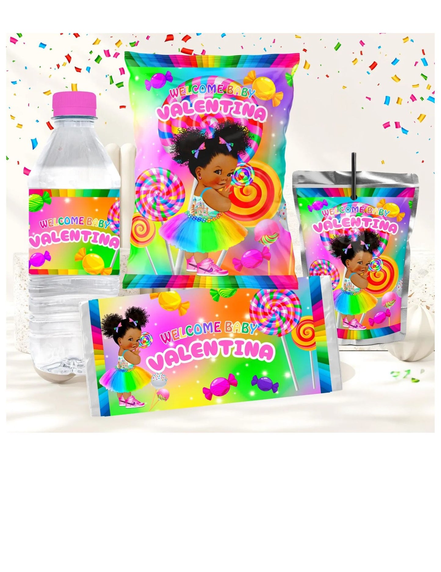 Candy Land Birthday Party Favors