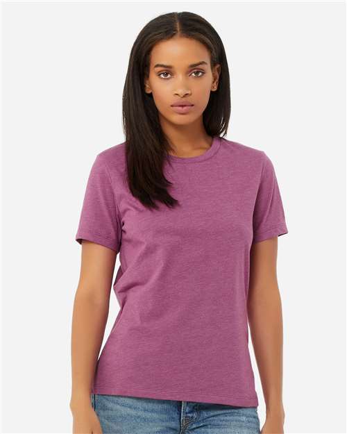 Women’s Relaxed Fit Heather CVC Tee - L