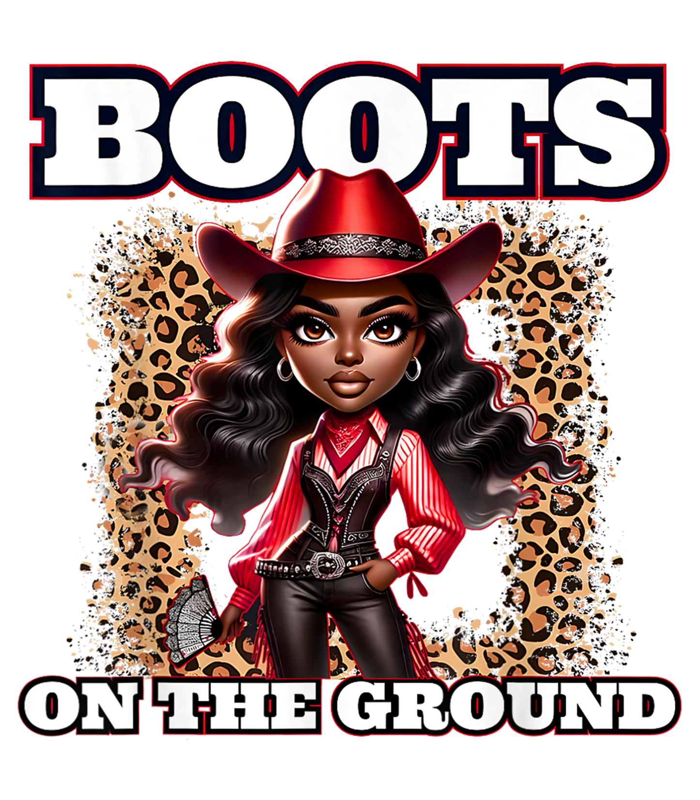 Boots On The Ground 8 DTF Print