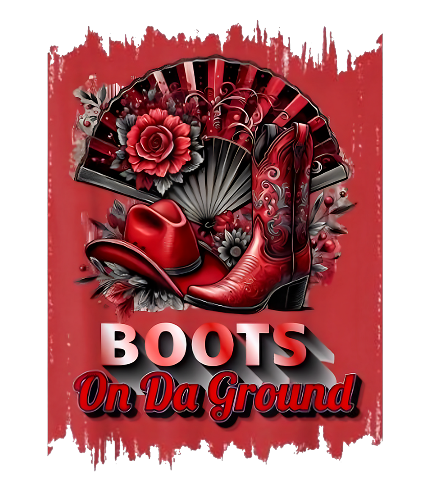 Boots On The Ground 3 DTF Print