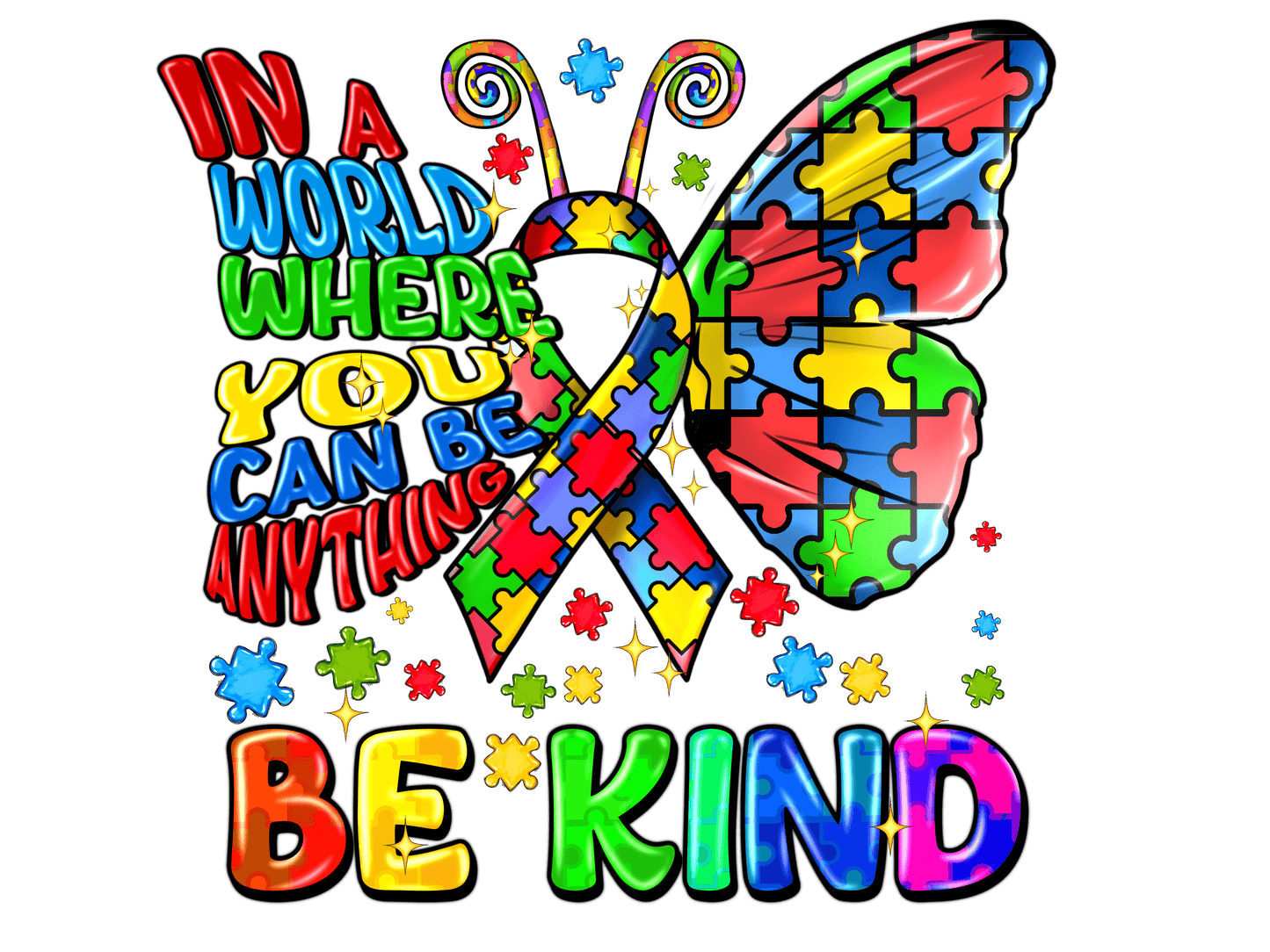 Be Kind DTF Print
