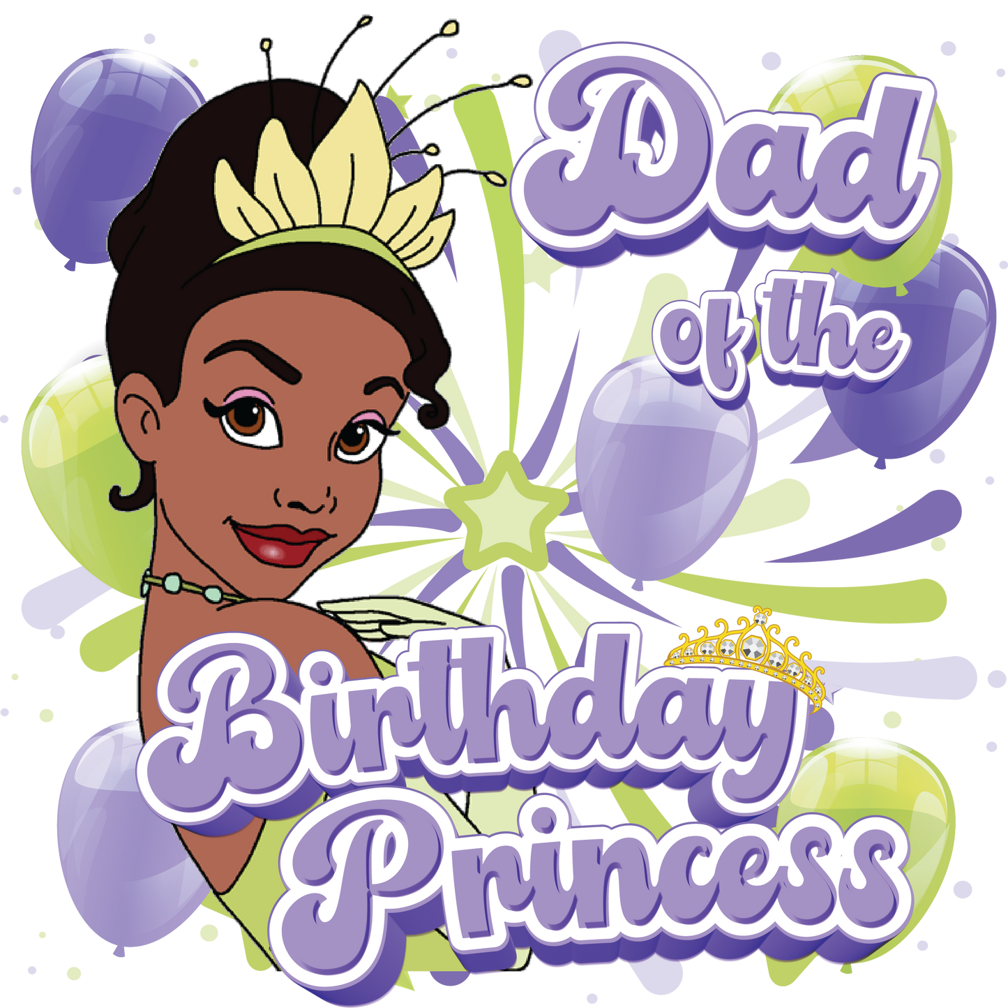 Princess Tiana DTF