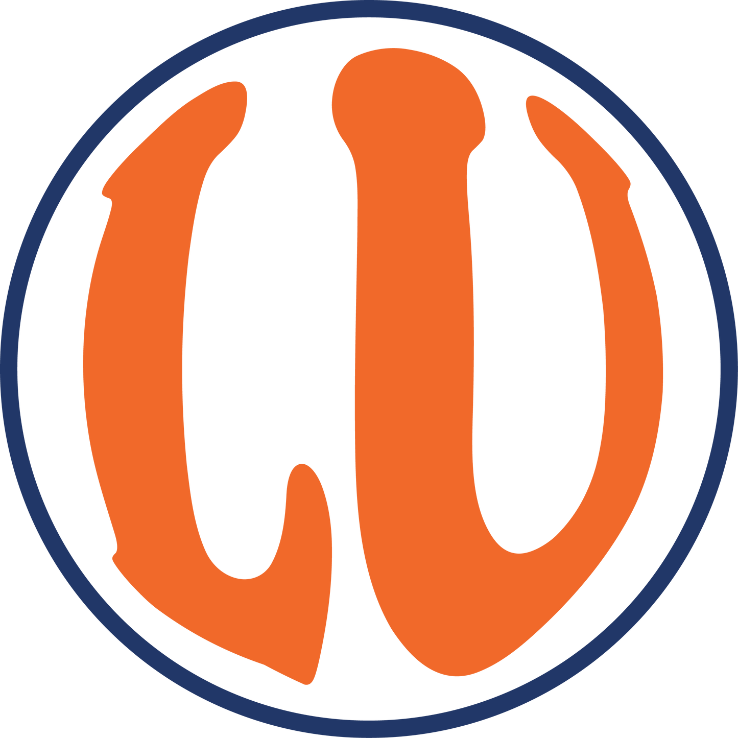 LU Circle DTF Print