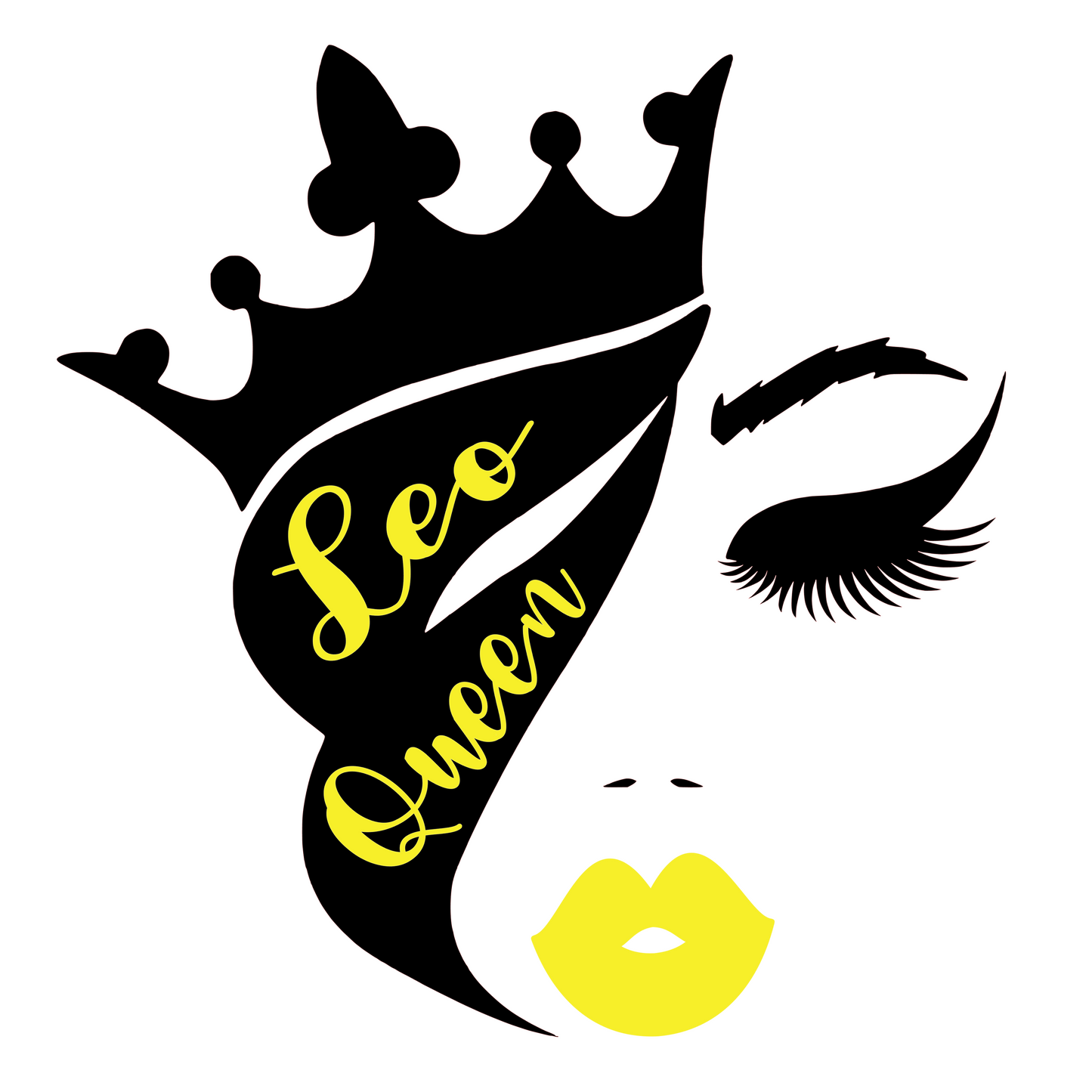 Leo Queen DTF