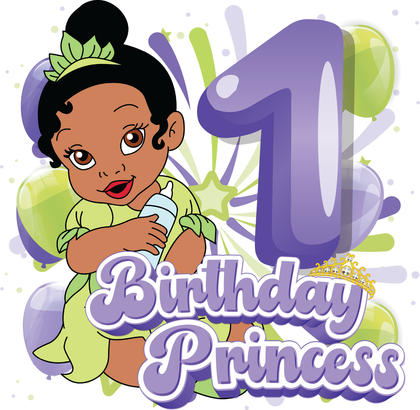 Princess Tiana DTF
