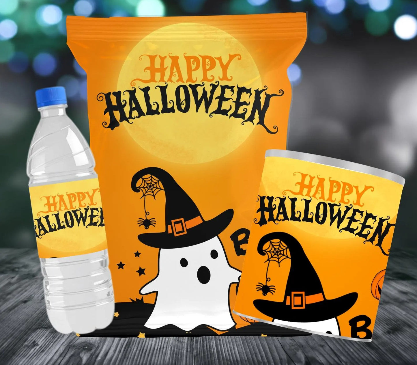 Witch Ghost Halloween Party Favors