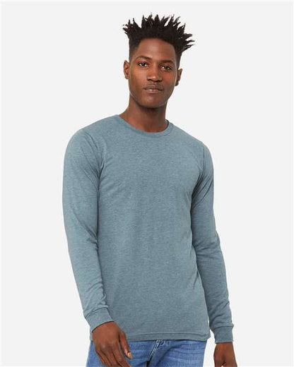 Unisex Triblend Long Sleeve Tee - XS