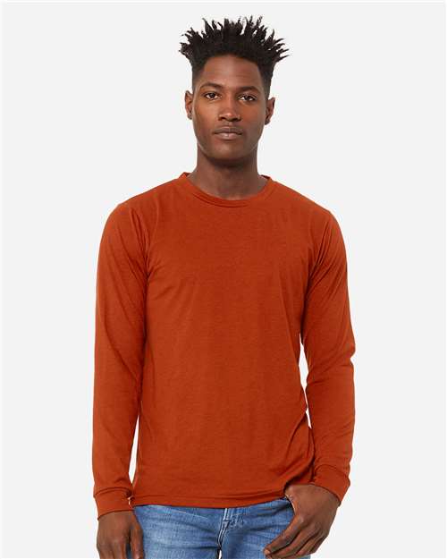 Unisex Triblend Long Sleeve Tee - XS