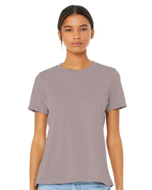 Womenâ€™s Relaxed Fit Heather CVC Tee - L