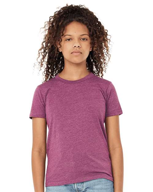 Youth CVC Jersey Tee - L