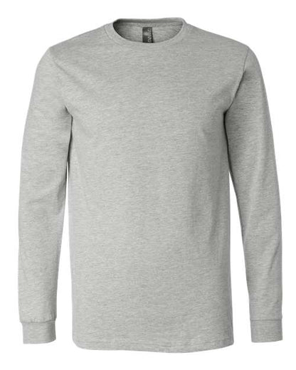 Heather CVC Long Sleeve Tee - XS
