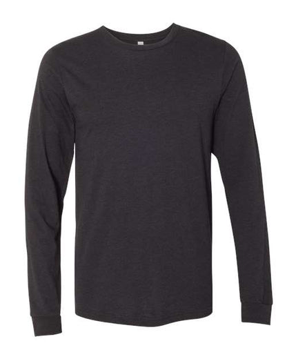 Heather CVC Long Sleeve Tee - XS