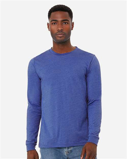 Heather CVC Long Sleeve Tee 3501CVC