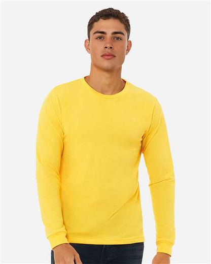 Heather CVC Long Sleeve Tee 3501CVC