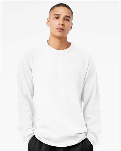Unisex Sponge Fleece Raglan Crewneck Sweatshirt - XS