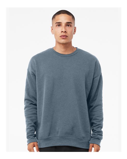 Unisex Sponge Fleece Drop Shoulder Crewneck Sweatshirt - L