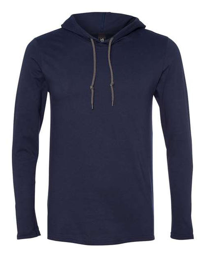Men's SoftstyleÂ® Lightweight Hooded Long Sleeve T-Shirt