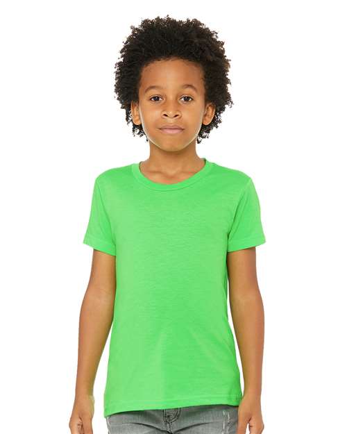 Youth CVC Jersey Tee - L