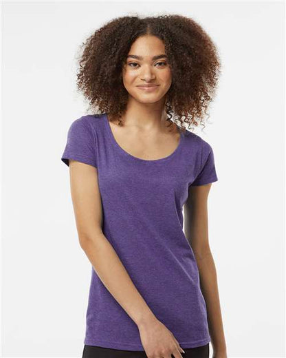 Women's Poly-Rich Scoop Neck T-Shirt 243
