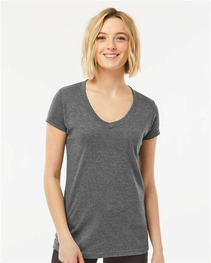 Women's Poly-Rich V-Neck T-Shirt 244