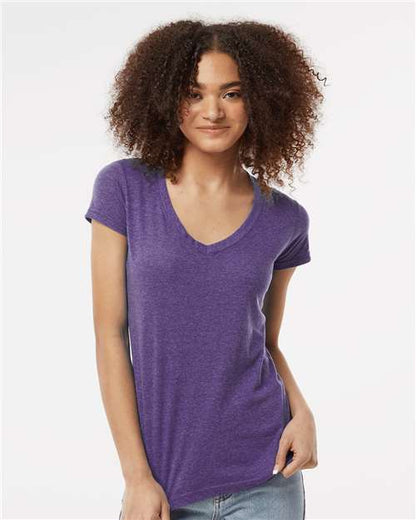 Women's Poly-Rich V-Neck T-Shirt 244
