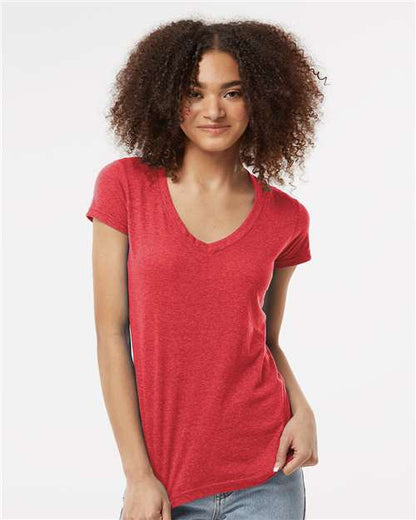 Women's Poly-Rich V-Neck T-Shirt 244