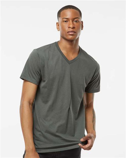 Men's Poly-Rich V-Neck T-Shirt 207