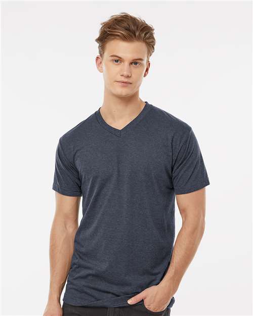 Men's Poly-Rich V-Neck T-Shirt 207