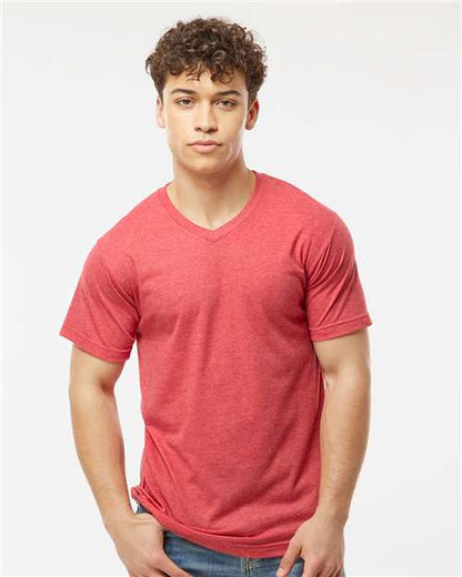 Men's Poly-Rich V-Neck T-Shirt 207