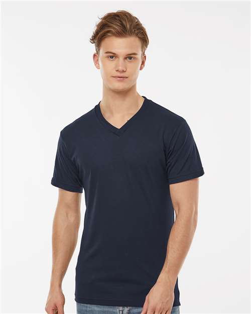 Men's Poly-Rich V-Neck T-Shirt 207