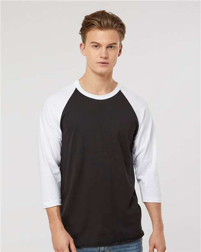 Unisex Fine Jersey Raglan T-Shirt 245