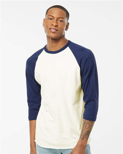 Unisex Fine Jersey Raglan T-Shirt 245