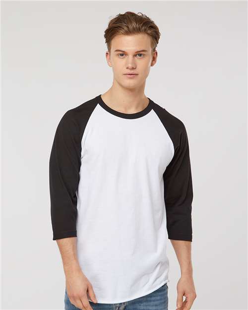 Unisex Fine Jersey Raglan T-Shirt 245